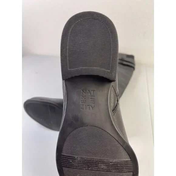 NATURALIZER Women's Jackie Wide Calf Boots Black Size 4 - Picture 8 of 10